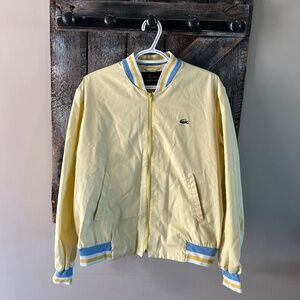 Men's Vintage Full Zipper Light Weight Alligator Jacket - Size Large